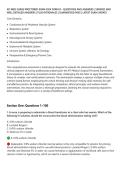ATI MED SURGE PROCTORED EXAM 2024 FORM B &ndash; QUESTIONS AND ANSWERS &vert; VERIFIED AND&NewLine;WELL DETAILED ANSWERS &vert; PLUS RATIONALES &vert; GUARANTEED PASS &vert; LATEST EXAM UPDATE&NewLine;