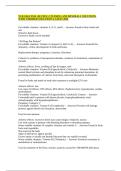 NUR 106 &lpar;FINAL REVIEW&rpar; VITAMINS AND MINERALS QUESTIONS WITH VERIFIED SOLUTIONS LATEST 2026