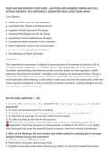 OHIO LEAD RISK ASSESSOR STUDY GUIDE &ndash; QUESTIONS AND ANSWERS &vert; VERIFIED AND WELL&NewLine;DETAILED ANSWERS &vert; PLUS RATIONALES &vert; GUARANTEED PASS &vert; LATEST EXAM UPDATE&NewLine;