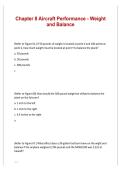 Chapter 8 Aircraft Performance&colon; Weight & Balance &vert; Aviation Study Guide & Exam Prep