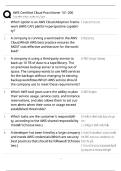 AVM-101 Aviation Legislation & Maintenance Certification 2025 Update &sol; Score 100&percnt; Exam Prep &sol; Study Guide & Test Bank&NewLine;&NewLine;