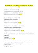 AZ Post Exam 1 & 2 Questions and Answers &vert; Study Guide & Exam Prep