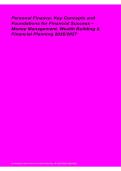 Personal Finance 2026&sol; 2027 &ndash; Key Concepts&comma; Financial Foundations&comma; Money Management & Wealth Building