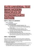 2026&sol;2027 ELITE TEST BANK&colon; Modern Principles of Economics &lpar;6th Edition&rpar; &vert; S-Tier Questions&comma; Distractor Analysis & Mentor Rationale