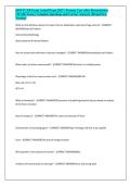 SSM TCAR Exam Actual Exam 2025 &vert; Trauma Care after Resuscitation &lpar;TCAR&rpar; Exam &vert; Complete Questions and Correct Answers &vert; Brand New Version&excl;&NewLine;