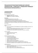 Pedagogische Praktijkontwikkeling&comma; Onderzoek en Beleid Samenvatting &plus; Literatuur &plus; Overzichten van Modellen