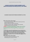 &NewLine;ALGONQUIN COLLEGE HEALTH PROGRAM ASSESSMENT AC HPAT&colon; COMPLETE EXAM QUESTIONS AND VERIFIED SOLUTIONS &vert; LATEST VERSION&NewLine;&NewLine;&NewLine;&NewLine;