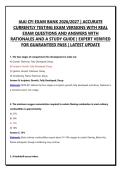 IAAI CFI EXAM BANK 2026&sol;2027 &vert; ACCURATE CURRENTLY TESTING EXAM VERSIONS WITH REAL EXAM QUESTIONS AND ANSWERS WITH RATIONALES AND A STUDY GUIDE &vert; EXPERT VERIFIED FOR GUARANTEED PASS