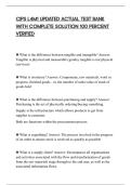 CIPS L4M1 UPDATED ACTUAL TEST BANK WITH COMPLETE SOLUTION 100 PERCENT VERIFIED&period;pdf&NewLine;&NewLine;