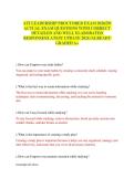 ATI LEADERSHIP PROCTORED EXAM 2026&sol;&vert;70 &NewLine;ACTUAL EXAM QUESTIONS WITH CORRECT &NewLine;DETAILED AND WELL ELABORATED &NewLine;RESPONSES&sol;LATEST UPDATE 2026 &sol;ALREADY &NewLine;GRADED A&plus;