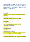 MS BAIL EXAM QUESTIONS AND ANSWERS &vert;LATEST UPDATED 2026&sol;2027 &vert;A COMPLETE SOLUTION ALL ANSWERS GET IT 100&percnt; CORRECT &vert;VERIFIED BEST GRADED A&plus; FOR SUCCESS