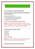 NU 545 Advanced Pathophysiology Unit 5 Exam Study &NewLine;Guide 2026&ndash;2027 &vert; Questions&comma; Answers & Rationales