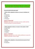 NU 545 Advanced Pathophysiology Unit 1 Exam Study &NewLine;Guide 2026&ndash;2027 &vert; Questions&comma; Answers & Rationales