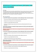 NUR 265 Exam 3 &vert; Questions and Answers &vert; 2025 Update &vert; 100&percnt; &NewLine;Correct &ndash; Galen College&period;