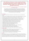 NSG 3100 Exam 1 Resources&colon; Galen Actual Exam Practice&NewLine;Test Questions and Correct Answers &lpar;Verified Answers&rpar; Plus&NewLine;Rationales &vert; 2026&sol;2027 Edition &vert; 150 Verified Questions - 143&NewLine;Questions with Answers