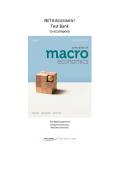 NETA Assessment Test Bank for Principles of Macroeconomics