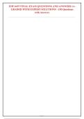 EDF 6437 FINAL EXAM QUESTIONS AND ANSWERS A&plus;&NewLine;GRADED WITH EXPERT SOLUTIONS - 150 Questions&NewLine;with Answers
