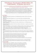 NUR 254 Exam 1 Prep Document &vert; 2026&sol;2027 Edition &vert; 150&NewLine;Verified Questions - 120 Questions with Answers