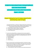 Evidence-Based Nursing 5th Ed Test Bank Ch 1-23