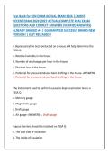 Test Bank for CEN EXAM ACTUAL EXAM 2026 &vert;&vert; MOST &NewLine;RECENT EXAM 2026&vert;2027 ACTUAL COMPLETE REAL EXAM &NewLine;QUESTIONS AND CORRECT ANSWERS &lpar;VERIFIED ANSWERS&rpar; &NewLine;ALREADY GRADED A&plus; &vert; GUARANTEED SUCCESS&excl;&excl; BRAND NEW &NewLine;VERSION&excl; &vert; JUST RELEASED&excl;&excl; 