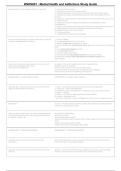 BNKN601 Mental Health and Addictions 2026-2027 &vert; Ara Nursing Exam Questions&comma; Answers & Study Guide