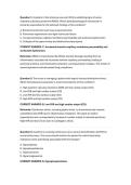 Academic Year 2026&ndash;2027 Advanced Medical-Surgical Nursing Study Guide&colon; 190&plus; Practice Questions with Verified Answers for NCLEX and ATI Test Prep &ndash; Comprehensive Review of Critical Care&comma; Multisystem Disorders&comma; Complex Case Studies&comma; and Clinical Decision-Ma