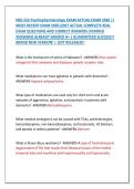 NSG 552 Psychopharmacology EXAM ACTUAL EXAM 2026 &vert;&vert; &NewLine;MOST RECENT EXAM 2026&vert;2027 ACTUAL COMPLETE REAL &NewLine;EXAM QUESTIONS AND CORRECT ANSWERS &lpar;VERIFIED &NewLine;ANSWERS&rpar; ALREADY GRADED A&plus; &vert; GUARANTEED SUCCESS&excl;&excl; &NewLine;BRAND NEW VERSION&excl; &vert; JUST RELEASED&excl;&excl;