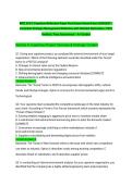 WPC 470-C Capstone Reflection Paper Final Exam Actual Exam 2026&sol;2027 &ndash; Complete Strategic Management Reflection with Detailed Rationales &vert; 100&percnt; Verified &vert; Pass Guaranteed &ndash; A&plus; Graded