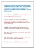 NUR 529 Exam 3 EXAM ACTUAL EXAM 2026 &vert;&vert; MOST RECENT &NewLine;EXAM 2026&vert;2027 ACTUAL COMPLETE REAL EXAM QUESTIONS &NewLine;AND CORRECT ANSWERS &lpar;VERIFIED ANSWERS&rpar; ALREADY &NewLine;GRADED A&plus; &vert; GUARANTEED SUCCESS&excl;&excl; BRAND NEW VERSION&excl; &NewLine;&vert; JUST RELEASED&excl;&excl; &NewLine;