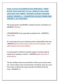 Power to Arrest Final EXAM ACTUAL EXAM 2026 &vert;&vert; MOST &NewLine;RECENT EXAM 2026&vert;2027 ACTUAL COMPLETE REAL EXAM &NewLine;QUESTIONS AND CORRECT ANSWERS &lpar;VERIFIED ANSWERS&rpar; &NewLine;ALREADY GRADED A&plus; &vert; GUARANTEED SUCCESS&excl;&excl; BRAND NEW &NewLine;VERSION&excl; &vert; JUST RELEASED&excl;&excl;