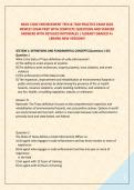 BASIC CODE ENFORCEMENT TEEX & TDLR PRACTICE EXAM 2026 &NewLine;NEWEST EXAM PREP WITH COMPLETE QUESTIONS AND VERIFIED &NewLine;ANSWERS WITH DETAILED RATIONALES &vert; ALREADY GRADED A&plus; &NewLine;&vert;BRAND NEW VERSION&excl;&excl; 