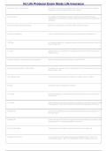 NJ Life Producer Exam Study Guide &vert; Life Insurance Practice Questions & Verified Answers &vert; 2026&sol;2027
