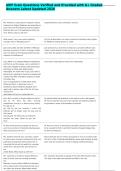 AHIP Exam Questions & Answers Updated 2026&sol;2027 &ndash; Medicare Advantage&comma; Part D&comma; Medigap&comma; Compliance &ndash; Instant Download&NewLine;