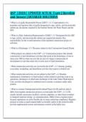 QSP &lbrack;2026&rsqb; UPDATED ACTUAL Exam &vert; Question&NewLine;and Answer &vert; DETAILED SOLUTIONS