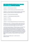 QSP &lbrack;2026&rsqb; UPDATED ACTUAL Exam &vert; Question&NewLine;and Answer &vert; A&plus; VERIFIED ANSWERS