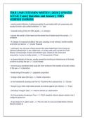 TDLR LASH EXTENSION WRITTEN &lbrack;2026&rsqb; UPDATED&NewLine;ACTUAL Exam &vert; Question and Answer &vert; 100&percnt;&NewLine;VERIFIED ANSWERS
