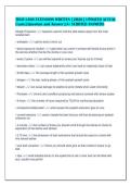 TDLR LASH EXTENSION WRITTEN &lbrack;2026&rsqb; UPDATED ACTUAL&NewLine;Exam &vert; Question and Answer &vert; A&plus; VERIFIED ANSWERS
