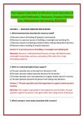 Peer Support Specialist Certification Exam Questions & &NewLine;Answers with Rationales &vert; Recovery&comma; Trauma-Informed &NewLine;Care&comma; Motivational Interviewing 2026&sol;2027