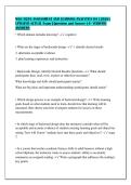 WGU D293 ASSESSMENT AND LEARNING ANALYTICS OA &lbrack;2026&rsqb;&NewLine;UPDATED ACTUAL Exam &vert; Question and Answer &vert; A&plus; VERIFIED&NewLine;ANSWERS