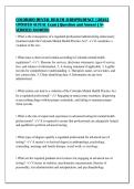 COLORADO MENTAL HEALTH JURISPRUDENCE &lbrack;2026&rsqb;&NewLine;UPDATED ACTUAL Exam &vert; Question and Answer &vert; A&plus;&NewLine;VERIFIED ANSWERS