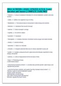 HOSA NUTRITION &lbrack;2026&rsqb; UPDATED ACTUAL Exam &vert;&NewLine;Question and Answer &vert; COMPLETE EXAM PREP