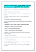 HOSA NUTRITION &lbrack;2026&rsqb; UPDATED ACTUAL Exam &vert;&NewLine;Question and Answer &vert; STEP-BY-STEP SOLUTIONS