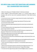 NYS BEFO Final Exam Test Questions and Answers&comma; 2026&sol;2027 Exam Preparation Material
