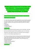  DS3309 Capstone Project Part 3 Final Paper Actual Exam 2026&sol;2027 &ndash; Comprehensive Knowledge Assessment with Detailed Rationales &vert; 100&percnt; Verified &vert; Pass Guaranteed &ndash; A&plus; Graded