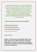 WGU D685 OA FINAL EXAM &sol; APPROVED WGU D685 PRACTICAL APPLICATIONS OF PROMPT ENGINEERING OBJECTIVE ASSESSMENT FINAL EXAM ACTUAL 2026 &sol;2027 PRACTICE QUESTIONS AND STUDY GUIDE COMPLETE ACCURATE EXAM REAL QUESTIONS AND CORRECT VERIFIED ANSWERS WITH DETAILED R