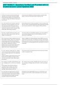 AHIP Module 1 Questions & Answers Updated 2026&sol;2027 &ndash; Medicare Parts A & B&comma; ESRD&comma; Medigap&comma; Medicaid&comma; Enrollment &ndash; Instant Download&NewLine;