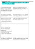 AHIP Module 3 Questions & Answers Updated 2026&sol;2027 &ndash; Medicare Part D&comma; PDP&comma; Formulary&comma; LIS&comma; Coverage Gap &ndash; Instant Download&NewLine;