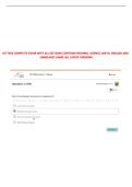 ATI TEAS 7 Complete Exam Bundle&colon; All Subjects & Practice Tests