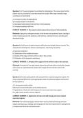 Academic Year 2026&ndash;2027 Gerontological Nursing Study Guide&colon; 190&plus; Practice Questions with Verified Answers for ATI&comma; HESI&comma; and NCLEX Test Prep &ndash; Comprehensive Review of Aging Theories&comma; Common Geriatric Syndromes&comma; Polypharmacy&comma; End-of-Life Care&comma; and NGN Case