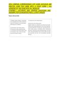 HESI COMPASS COMPREHENSIVE EXIT EXAM 2025&sol;2026 AND PRACTICE EXAM TEST BANK WITH A STUDY GUIDE &vert; ALL VERSIONS OF THE EXAM WITH ALL MODULES&NewLine;COVERED &vert; ACCURATE AND VERIFIED QUESTIONS AND ANSWERS FOR GUARANTEED PASS &vert; LATEST UPDATE